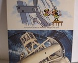 1978 Walt Disney&#39;s Fun &amp; Facts Flashcard #DFF7-6: Giant Optical Telescopes - £1.56 GBP