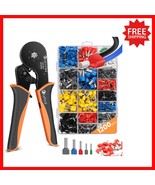 Ultimate Ferrule Crimping Tool Set - 1200 PCS Connectors &amp; Ergonomic Gri... - €51,97 EUR
