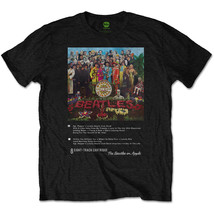 The Beatles Sgt Pepper 8 Track Official Tee T-Shirt Mens Unisex - £25.17 GBP