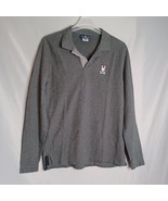 Psycho Bunny Sweatshirt Mens 6(Large) Gray Long Sleeve Embordered Logo C... - $805.13 MXN