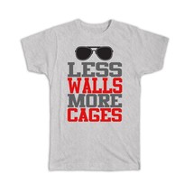 Biden Aviator Less Walls More Cages : Gift T-Shirt Gag Trump Supporter - £14.34 GBP