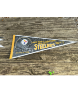 Pittsburgh Steelers 1976 Super Bowl X Pennant 30&quot; AFC Champions - £39.12 GBP