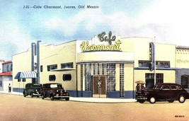 Vintage Postcard of J-31 Cate Charmant, Juarez, Old Mexico - £6.23 GBP