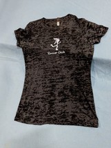 Next Level Runner Chic Semi Sheer Running T Shirt Size XL Black Lightwei... - £11.89 GBP