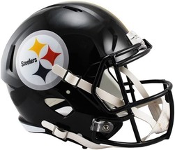 *Sale* Pittsburgh Steelers Nfl Full Size Speed Replica Football HELMET-SHIP Fast - £105.14 GBP