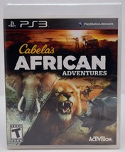NEW SEALED PS3 Cabela&#39;s African Adventures Video Game Only hunt safari hunting - £19.45 GBP