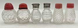 Vintage Retro Salt and Pepper Shakers Assorted Glass Pieces U260/52 - £31.87 GBP