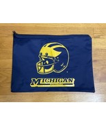 Vtg University Of Michigan Wolverines Document Playbook Holder 11”x 15.5... - $123.70