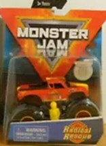 Spin Master Monster Jam 1/64 Scale Radical Rescue Monster Jam Truck - £13.61 GBP