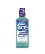 ACT TotalCare Sensitive Formula Mouthwash 18 Oz Mild Mint Anticavity Flu... - £37.17 GBP