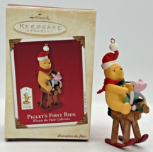 2002 Hallmark Keepsake Piglet’s First Ride Winnie the Pooh Ornament U59 - £8.11 GBP