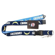 Los Angeles Chargers Lanyard 2-Tone Neck Release Keychain NFL Official Merch - $11.07