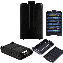 6Aaa Battery Extended Case Shell Box For Baofeng Radio Uv5R/Uv5Rb Uv5Re/Uv5Rep - £12.50 GBP