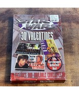 STAR WARS Valentine Cards 32 Fold &amp; Seal Cards w/ Seals New in Box - £5.61 GBP