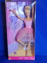 Ballet Barbie with 2 looks 56990 hinged legs Mattel 2002 Box Slightly Damaged - £22.36 GBP