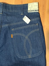 Vintage Levi’s Orange Tab Talon Zipper 4 Pocket Style Jeans 32 x 34 Dark Denim - $188.95