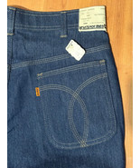 Vintage Levi’s Orange Tab Talon Zipper 4 Pocket Style Jeans 32 x 34 Dark... - $188.95