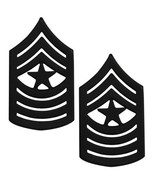 Vanguard USMC Marines E-9 Sergeant Major SGTMAJ Chevrons metal 1 PR - $12.64 CAD