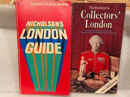 2 Nicholson s Pocket Books London Guide &amp; Collector s London 60/70's Pre... - $19.99