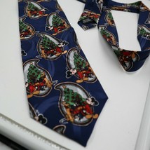 The Disney Store Men&#39;s Walt Disney Mickey Mouse/{Pluto Tie Christmas 100... - $18.69