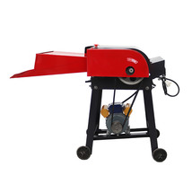 6-Blade Hay Cutter Pulverizer Feed Grass Crusher 220V 3kw Output 500-1000kg/h  - £559.42 GBP