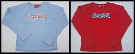 L) 2 Children Coca Cola Brand Cotton Sweatshirts Medium - $34.88 CAD