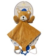 Modern Baby Bear HANUKKAH Snuggle Blankie Security Blanket Lovey Teether... - $512.60 MXN