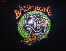 George Thorougood And The Destroyers Bad To The Bone Graphic Artist Shirt Sz Xl - £18.83 GBP