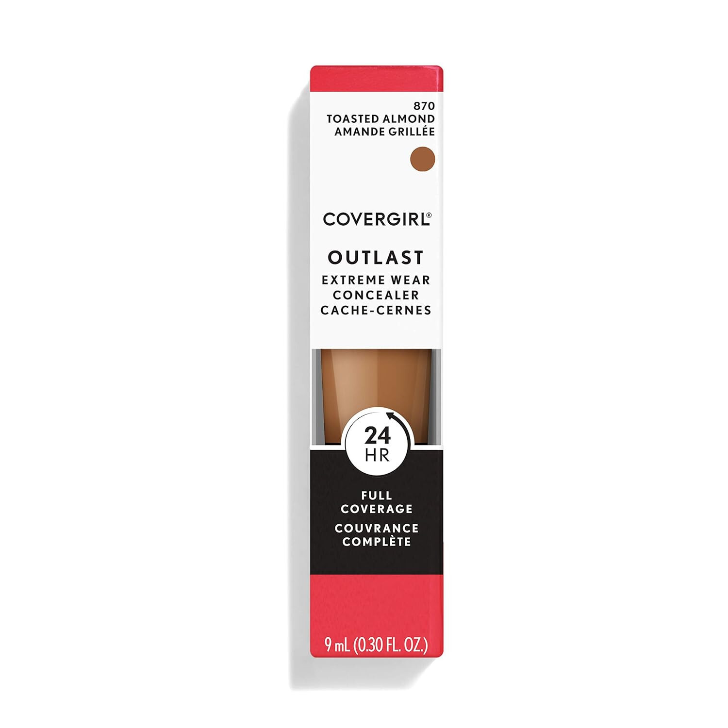 Covergirl Outlast Extreme Wear Concealer #870 Toasted Almond - $7.37