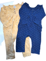 Baby Girl 18 month Outfit Romper Winter Long Sleeve Carters Old Navy - $6.92