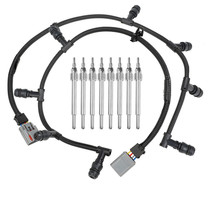 Fits for Ford 04-10 4C2Z-12A690-AB Engine Glow Plug Harness Kit 4C3Z-12A342-AA - £53.09 GBP