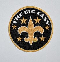 Big Easy fleur-de-ly gold patch - $16.95