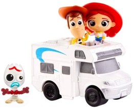 Disney Toy Story 4 Minis Rv And Friend Road Trip W/RUNAWAY Forky New Pkg Damage - £9.78 GBP