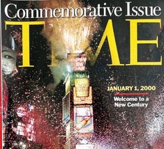 Time Magazine January 2000 New Year Commemorative Issue Vintage NYC E53 - $29.99