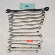 Snap On Tools 13 Pc SAE 12 Point Combination Wrench Set - Lot 404 - £139.32 GBP