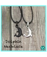 Dolphin Charm Necklace - Donating Profits to Save Injured Sea Turtles  - £7.84 GBP