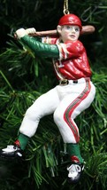 Ksa Vintage 1993 Baseball Player Christmas Ornament - £7.07 GBP