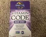 Garden of Life Vitamin Code Raw Zinc 60 Veggie Caps Gluten-Free, With Vi... - $14.99