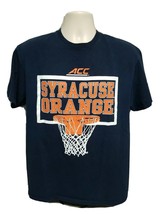 ACC Syracuse University Orange Basketball Adult Large Blue TShirt - $334.49 MXN