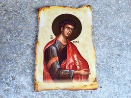 Orthodox Christian Icon of Thomas the Apostle, Orthodox Christian Icon o... - $13.00