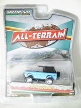 Greenlight 1/64 ALL-TERRAIN Series 2 1975 Ford Bronco Die-cast Figure Blue - $19.99