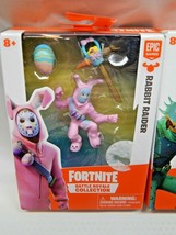 Fortnite Battle Royale 2&quot; Mini Figures &amp; Accessories &amp; Stand RABBIT RAIDER - £9.65 GBP