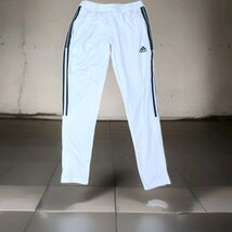 Men&#39;s Adidas Whit Soccer Pants Size Medium Great Condition - €14,94 EUR