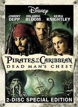 Pirates of the Caribbean: Dead Mans Chest (DVD, 2006, 2-Disc Set, Widescreen) - £5.41 GBP
