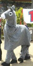 HIRE a Grey Pantomime Donkey Costumeavailable to hire overnight , weekly... - $46.87+