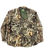 Cabela’s XL Advantage Max-4 HD Camo Hunting Shirt Jacket Fleece Lined - $69.30 CAD