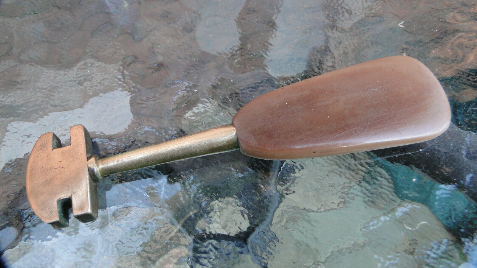 Rare Antique USSR Soviet Russian Natural Rough Diamond Glass Cutter Tool - $32.66