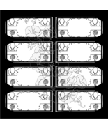 Tags 63m-T-Digital Clipart - $37.50 MXN