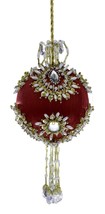 The Cracker Box Arabesque (Red Ball with Gold Accents) - £24.25 GBP