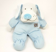12&quot; PLUSH APPEAL BLUE &amp; WHITE THERMAL PUPPY DOG STUFFED ANIMAL PLUSH TOY... - £37.12 GBP